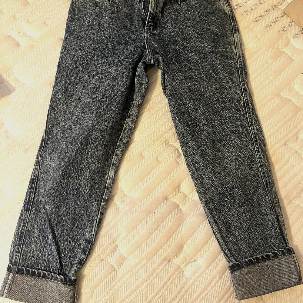 VINTAGE 90s Chic High Rise Acid Wash Women's Denim Jeans Size 13 1990s